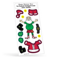 Peel N Play Christmas Sticker Sheet (Santa Claus & Clothing)